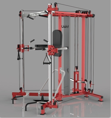 Στυλ προπόνησης Power Squat Rack Smith Machine Sports για εξοπλισμό προπόνησης δύναμης