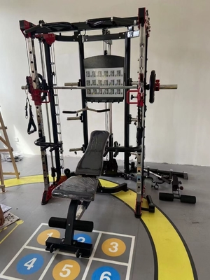 80kg*2 Στρώση βάρους Πολυλειτουργικό εξοπλισμό γυμναστικής στο σπίτι για πατημασιές ώμου στήθους
