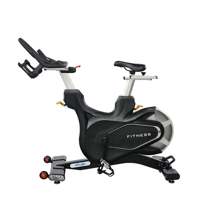 18kg Flywheel Εμπορικό περιστρεφόμενο ποδήλατο με αναδιπλούμενο σχεδιασμό και λειτουργία κατασκευής σώματος