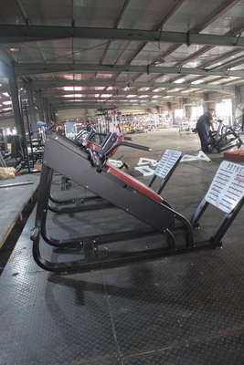 Μεσαίο φορτωτή χάλυβα 45 βαθμούς Hack Slide Leg Press γυμναστήριο εκπαιδευτικό μηχάνημα για το σπίτι γυμναστήριο τύπου
