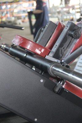 Μεσαίο φορτωτή χάλυβα 45 βαθμούς Hack Slide Leg Press γυμναστήριο εκπαιδευτικό μηχάνημα για το σπίτι γυμναστήριο τύπου