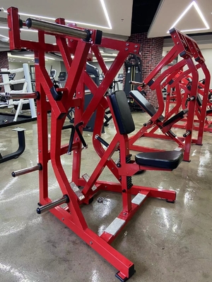 1220*1200*1710 mm Low Row Iso Lat Pulldown Machine για την άσκηση πλάτης πίσω