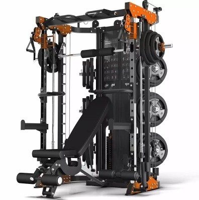 Πολυλειτουργικό Power Squat Rack Smith Μηχανή για την άσκηση γυμναστικής Bodybuilding
