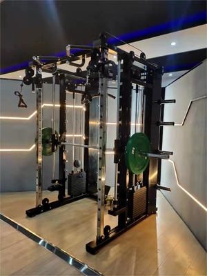 Πολυλειτουργικό εμπορικό γυμναστήριο Rack Smith Μηχανή για την οικιακή γυμναστική προπόνηση δύναμης