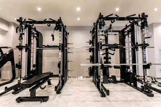 Πολυλειτουργικό εμπορικό γυμναστήριο Rack Smith Μηχανή για την οικιακή γυμναστική προπόνηση δύναμης