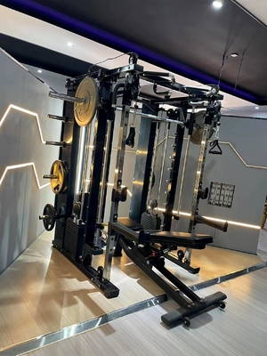 Πολυλειτουργικό εμπορικό γυμναστήριο Rack Smith Μηχανή για την οικιακή γυμναστική προπόνηση δύναμης