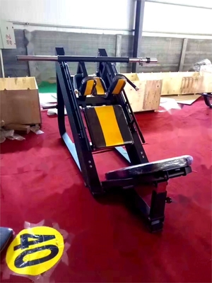 45 μοίρες Hack Slide Leg Press Hack Squat Machine για την δύναμη του γυμναστηρίου και το σκιλτούρισμα σώματος