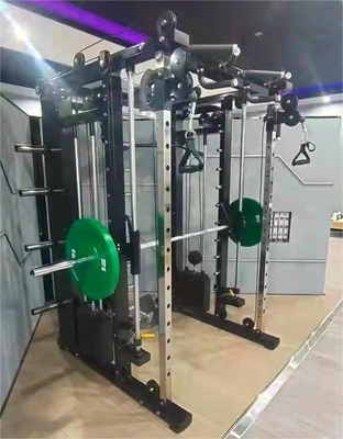 3*80KG βάρος στοίβας Εμπορικά All-in-One Smith Machine ολοκληρωμένο εξοπλισμό γυμναστικής