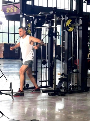 Εναίρετος λειτουργικός εκπαιδευτής Smith Machine Pin Loaded και Πλάκα Loaded για το σπίτι γυμναστήριο Rack