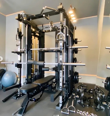 Εναίρετος λειτουργικός εκπαιδευτής Smith Machine Pin Loaded και Πλάκα Loaded για το σπίτι γυμναστήριο Rack