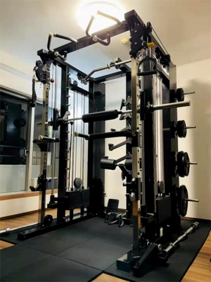 Εναίρετος λειτουργικός εκπαιδευτής Smith Machine Pin Loaded και Πλάκα Loaded για το σπίτι γυμναστήριο Rack