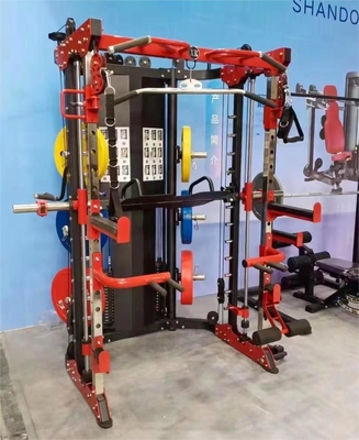 Πολυλειτουργικό άθλημα γυμναστική στυλ Power Squat Rack και Smith Μηχανή για την εκπαίδευση