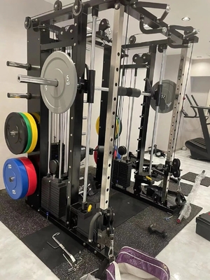 Ρυθμίσιμη μηχανή Smith Squat για εμπορική προπόνηση δύναμης γυμναστηρίου