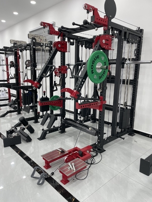 Πολυλειτουργικό Smith και Squat Rack για άσκηση γυμναστηρίου με ρυθμιζόμενη επιλογή βάρους