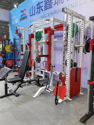 Πολυλειτουργικό Smith και Squat Rack για άσκηση γυμναστηρίου με ρυθμιζόμενη επιλογή βάρους
