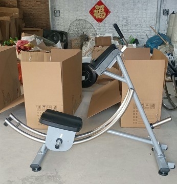 1800 * 600 * 1500mm Abs Coasters Abdominal Crunch Machine Ιδανικό για γυμναστικές bodybuilding