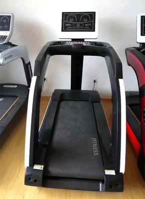 Εμπορικό εξοπλισμό γυμναστηρίου Q235 LCD Touch Screen Treadmill για την οικιακή προπόνηση δύναμης