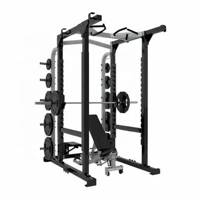 Ατσάλινα Bodybuilding Fitness Πολυλειτουργικό γυμναστήριο Power Cage για το Leg Press και το Rowing