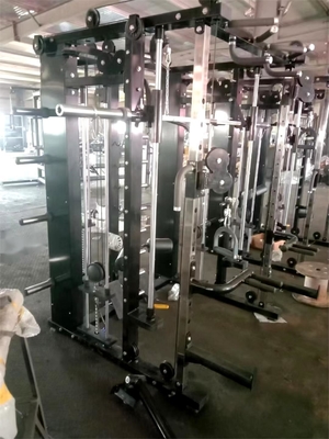 Οικιακό γυμναστήριο Power Cage Squat Rack με πολυλειτουργική μηχανή Smith και άρση βαρών