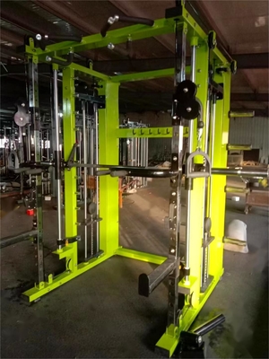 Οικιακό γυμναστήριο Power Cage Squat Rack με πολυλειτουργική μηχανή Smith και άρση βαρών