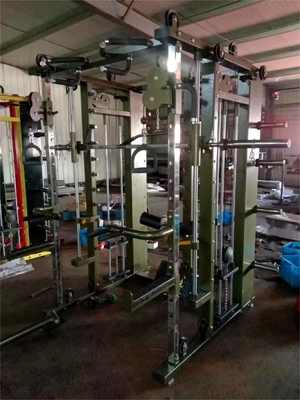 Οικιακό γυμναστήριο Power Cage Squat Rack με πολυλειτουργική μηχανή Smith και άρση βαρών