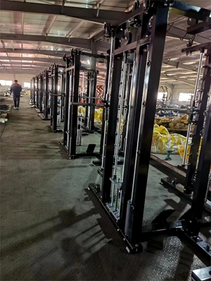 Οικιακό γυμναστήριο Power Cage Squat Rack με πολυλειτουργική μηχανή Smith και άρση βαρών