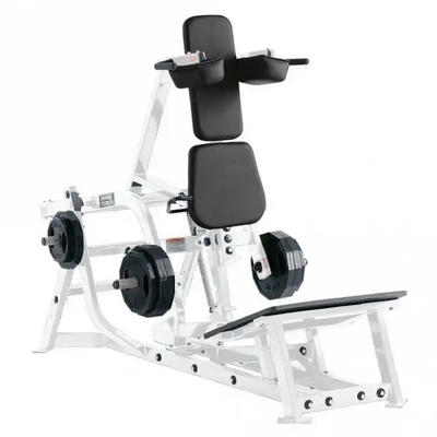 V-Squat Glutes Quadriceps Πολυλειτουργικό Leg Press Hack Squat Machine με μέσο φορτιστή