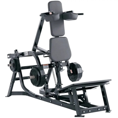 V-Squat Glutes Quadriceps Πολυλειτουργικό Leg Press Hack Squat Machine με μέσο φορτιστή