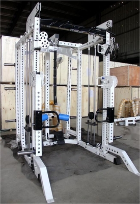 Εμπορικός εξοπλισμός γυμναστικής Power Rack Πολυλειτουργική μηχανή Smith για γυμναστήριο στο σπίτι