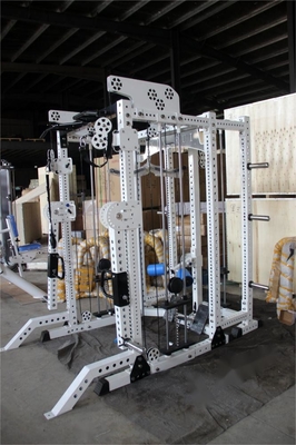 Εμπορικός εξοπλισμός γυμναστικής Power Rack Πολυλειτουργική μηχανή Smith για γυμναστήριο στο σπίτι