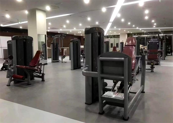 Μηχανή πίεσης ποδιών καθιστής με βάρη επιλογής φορτίου πιν