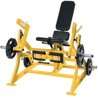 Μέσα φορτία Iso Lateral Leg Curl επέκταση ρυθμιζόμενα βάρη για την προπόνηση δύναμης