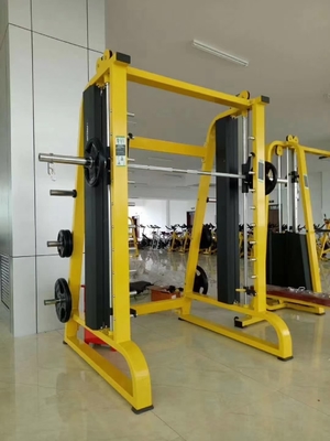 Unisex Μεγάλο φορτιστή Sport γυμναστήριο Μηχανή κωπηλασίας Πίεση ώμου Τραβήξτε προς τα πάνω Δυναμική εκπαίδευση Power Rack Smith Μηχανή