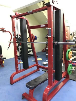 Unisex Μεγάλο φορτιστή Sport γυμναστήριο Μηχανή κωπηλασίας Πίεση ώμου Τραβήξτε προς τα πάνω Δυναμική εκπαίδευση Power Rack Smith Μηχανή