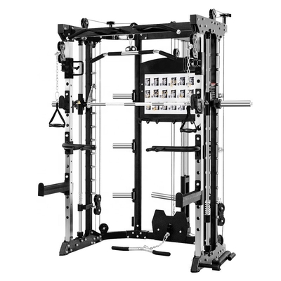 Εμπορικό εξοπλισμό γυμναστικής Smith Power Rack για αποτελεσματική μηχανή κατάρτισης δύναμης