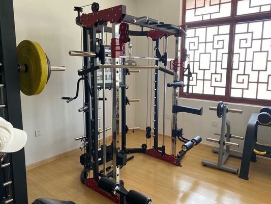 Εμπορικό εξοπλισμό γυμναστικής Smith Power Rack για αποτελεσματική μηχανή κατάρτισης δύναμης