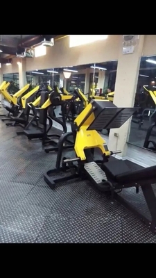 Ατσάλι 45 βαθμών Πίεση ποδιών Αδυναμικό Δυναμικό Εκπαίδευση Πλάκα φορτωμένο Μηχανή 2070 * 1480 * 1580