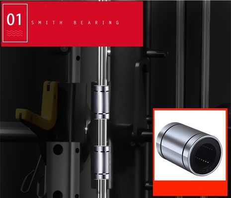 Εξοπλισμός γυμναστηρίου 3d Smith Machine με Leg Press Gym Center Προαιρετικό χρώμα πλαισίου επιλογής