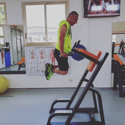 Ενδοσωματωτικό Bodybuilding Vertical Knees Up/Dip Δυναμικός Εκπαιδευτής για τη λύση εξοικονόμησης χώρου