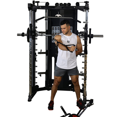 Προσαρμοσμένα TIG συγκολλημένα καλώδια Smith Gym για οικιακό και εμπορικό εξοπλισμό bodybuilding