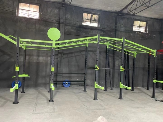 Εμπορικό γυμναστήριο γυμναστική Squat Rack και Cable Crossover Machine Πολυλειτουργική άσκηση
