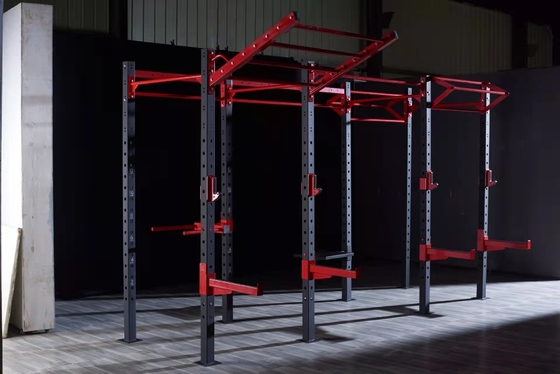 Εμπορικό γυμναστήριο γυμναστική Squat Rack και Cable Crossover Machine Πολυλειτουργική άσκηση