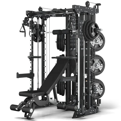 Καυτό πολυλειτουργικό σπίτι Smith Machine με βάρος στοίβα 1500 * 2000 * 2250mm TIG συγκόλληση