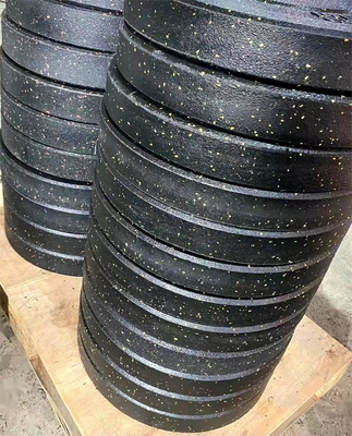 Προσαρμοσμένο λογότυπο διαθέσιμοD χρώμα Dot Rubber Barbell Πλάκα για προπόνηση βάρος προφυλακτήρα