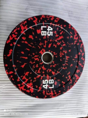 15lb 30lb 45lb γυμναστήριο ελαστικό βάρη πλάκες για εξατομικευμένο λογότυπο ελεύθερη προπόνηση βάρος