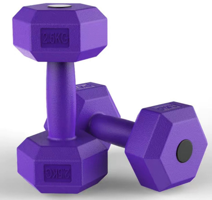 2.5 κιλά Μαύρο Ρουχάνι Hex Dumbbell Set Το απόλυτο εργαλείο για τους γενικούς λάτρεις της φυσικής κατάστασης