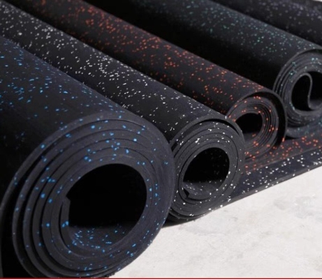 3mm/4mm/5mm/6mm/7mm/8mm/9mm/10mm Αντιαλίστικο λάστιχο πάτωμα στρώμα χαλίκι για το κέντρο γυμναστικής Ect