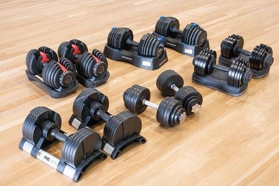 Πάρτε ισχυρότερα χέρια με το ρυθμιζόμενο Dumbbell ανδρών ελεύθερο βάρος εκπαίδευση σύνολο