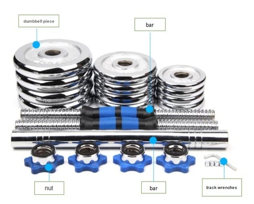 Προαιρετικό διαλέξιμο πλαίσιο χρώμα Dumbbell Set για άνδρες Bodybuilding εξοπλισμός γυμναστικής
