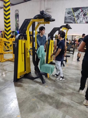 Εξοπλισμός γυμναστηρίου Ατσάλινος Chest Press Pec Fly Machine με Pin Load Selection 1350*1320*1580